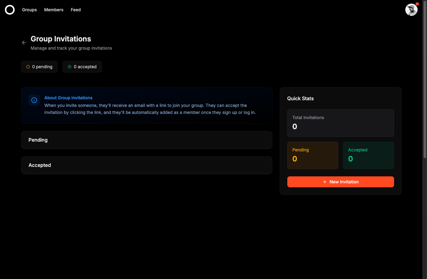 Bulk invite members to your group via email - grow your community